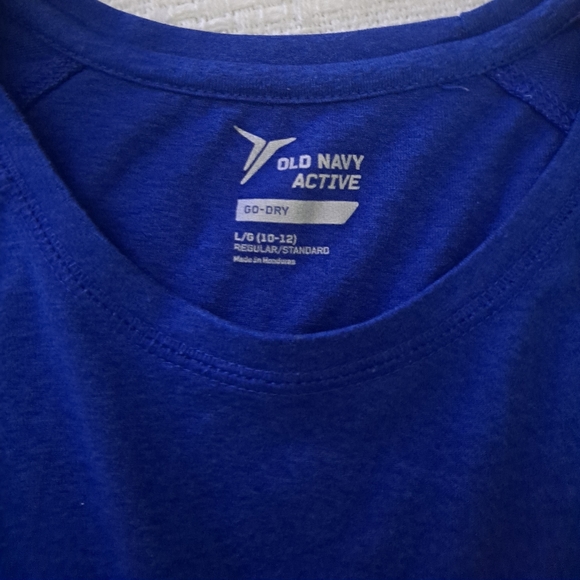 Kids Old Navy Blue Shirt - Picture 3 of 3